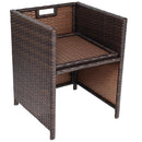 10 Pieces Outdoor Patio Dining Set by LJGDeals