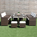 10 Pieces Outdoor Patio Dining Set by LJGDeals