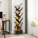 10-tier Tree Bookshelf with Drawer Free by LJGDeals