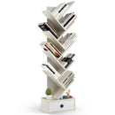 10-Tier Tree Bookshelf with Drawer and Anti-Tipping Kit by LJGDeals