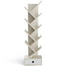 10-Tier Tree Bookshelf with Drawer and Anti-Tipping Kit by LJGDeals