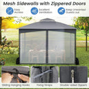 10 X 12 FT Patio Gazebo with Netting Walls with 4 Sandbags by LJGDeals
