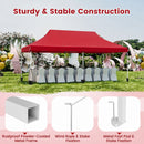 Pop Up Canopy Tent 10x20 FT with Carry Bag