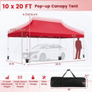 Pop Up Canopy Tent 10x20 FT with Carry Bag