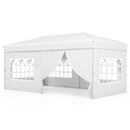 10 X 20 Feet Pop up Canopy Tent Instant Setup with 6 Sidewalls