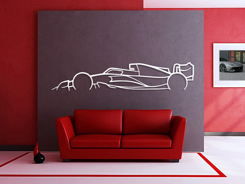 Formula1 2022-2023 F1 Metal Car Wall Art - MT0982