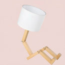 Creative Shape-Changing Wooden Lamp – Foldable Modern Desk Light for Bedroom, Study & Living Room by 2Dropme
