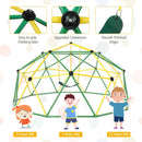 10 Feet Dome Climber with Swing and 800 Lbs Load Capacity by LJGDeals