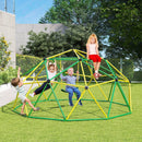 10 Feet Dome Climber with Swing and 800 Lbs Load Capacity by LJGDeals