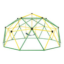 10 Feet Dome Climber with Swing and 800 Lbs Load Capacity-Green