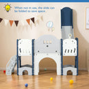 10 in 1 Toddler Slide Set Kids Slide and Climber Playset Indoor Playground by LJGDeals