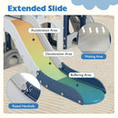 10 in 1 Toddler Slide Set Kids Slide and Climber Playset Indoor Playground