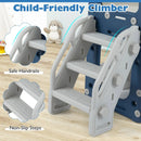 10 in 1 Toddler Slide Set Kids Slide and Climber Playset Indoor Playground by LJGDeals