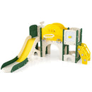 10 in 1 Toddler Slide Set Kids Slide and Climber Playset Indoor Playground by LJGDeals