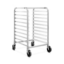 10 Sheets Aluminum Rolling Bakery Pan Rack by LJGDeals