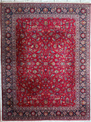 Incredible Persian Kashan All Over Wool Rug 10’2” x 14’