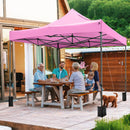 10 x 10 FT Outdoor Pop up Canopy Tent Easy Setup Gazebo Shelter with Wheeled Bag by LJGDeals