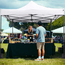 10 x 10 FT Outdoor Pop up Canopy Tent Easy Setup Gazebo Shelter with Wheeled Bag by LJGDeals