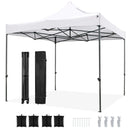 10 x 10 FT Outdoor Pop up Canopy Tent Easy Setup Gazebo Shelter with Wheeled Bag by LJGDeals