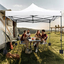 10 x 10 FT Outdoor Pop up Canopy Tent Easy Setup Gazebo Shelter with Wheeled Bag by LJGDeals