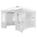 10x10 Pop Up Canopy Tent with Sidewalls & Adjustable Height by DirectDeals