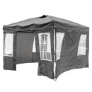 10x10 Pop Up Canopy Tent with Sidewalls & Adjustable Height by DirectDeals