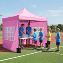 10 x 10 FT Pop up Canopy Tent with Sidewalls and Awning for Party Picnic Event by LJGDeals