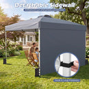 10x10 Pop-Up Canopy Tent with Roller Bag and Adjustable Height by LJGDeals