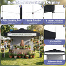 10x10 Pop-Up Canopy Tent with Roller Bag and Adjustable Height by DirectDeals