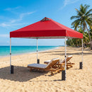 10 x 10 Feet Outdoor Commercial Pop up Canopy Tent by LJGDeals