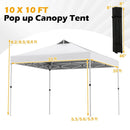 10 x 10 Feet Outdoor Commercial Pop up Canopy Tent by LJGDeals
