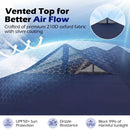 10 x 10 Feet Outdoor Commercial Pop up Canopy Tent by LJGDeals