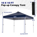 10 x 10 Feet Outdoor Commercial Pop up Canopy Tent