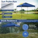 10 x 10 Feet Foldable Outdoor Instant Pop-up Canopy with Carry Bag