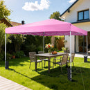 10 x 10 Feet Pop up Canopy Tent with Carrying Bag and 4 Sandbags by LJGDeals