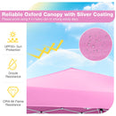 10 x 10 Feet Pop up Canopy Tent with Carrying Bag and 4 Sandbags