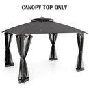 10' x 12' Gazebo Replacement Canopy Top with Air Vent by LJGDeals