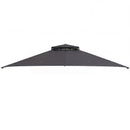 10' x 12' Gazebo Replacement Canopy Top with Air Vent by LJGDeals