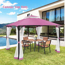 10' x 12' Gazebo Replacement Canopy Top with Air Vent by LJGDeals