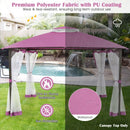 10' x 12' Gazebo Replacement Canopy Top with Air Vent by DirectDeals