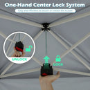 10 x 17 Feet Pop Up Canopy Tent with Dual Adjustable Awnings by DirectDeals