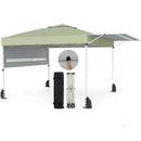 10 x 17 Feet Pop Up Canopy Tent with Dual Adjustable Awnings by DirectDeals