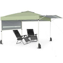 10 x 17 Feet Pop Up Canopy Tent with Dual Adjustable Awnings by LJGDeals
