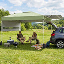 10 x 17 Feet Pop Up Canopy Tent with Dual Adjustable Awnings by LJGDeals