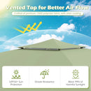 10 x 17 Feet Pop Up Canopy Tent with Dual Adjustable Awnings by DirectDeals