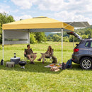10 x 17 Feet Pop Up Canopy Tent with Dual Adjustable Awnings by DirectDeals