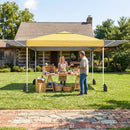 10 x 17 Feet Pop Up Canopy Tent with Dual Adjustable Awnings by DirectDeals