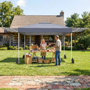 10 x 17 Feet Pop Up Canopy Tent with Dual Adjustable Awnings by DirectDeals