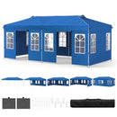 Pop Up Canopy Tent 10x20 FT with 6 Sidewalls by LJGDeals