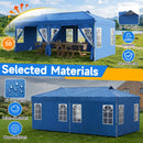 Pop Up Canopy Tent 10x20 FT with 6 Sidewalls by DirectDeals